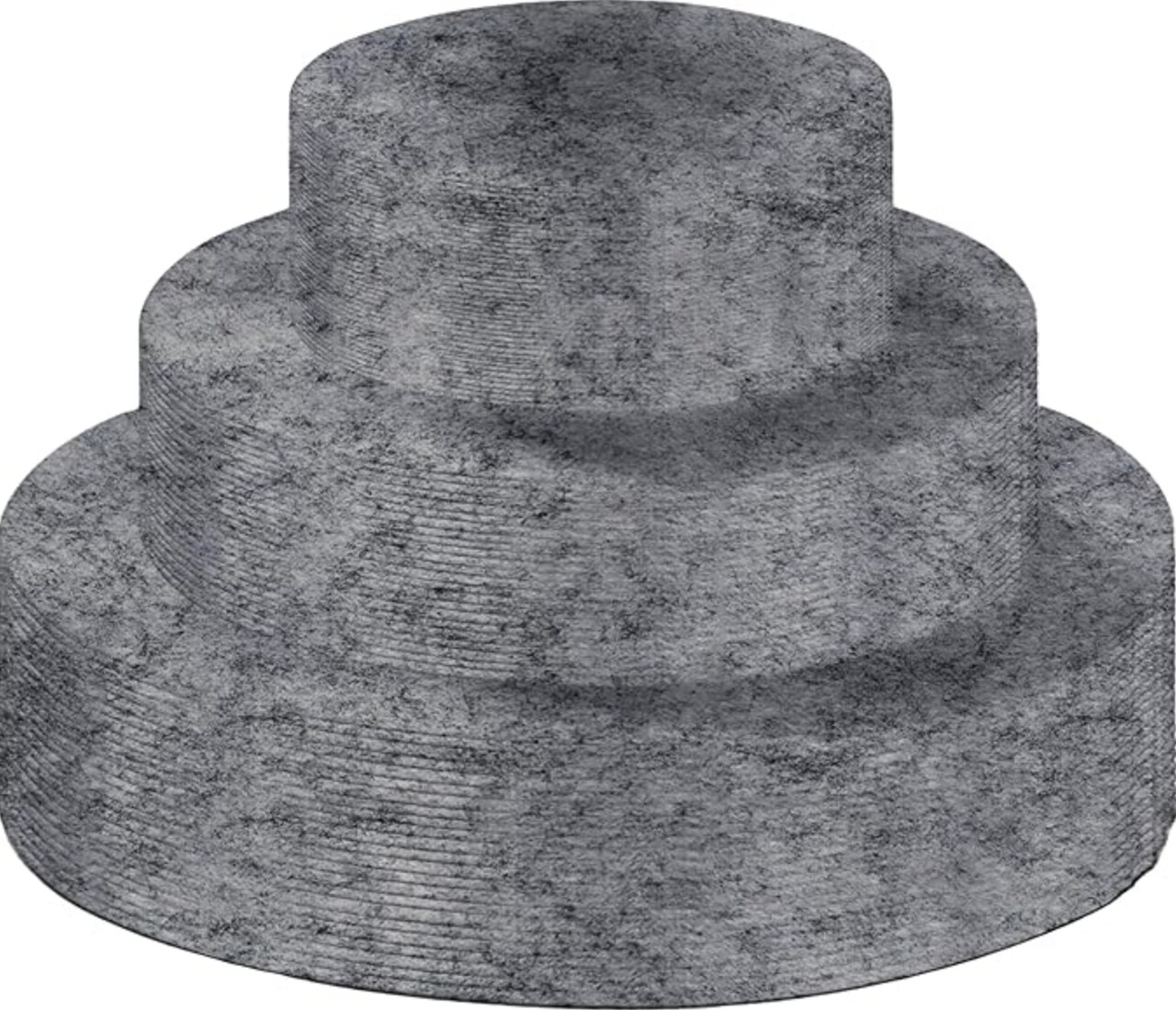 FabricLA Felt Plate Storage Dividers Protectors - 48 Pieces | Round Felt Plate Separators in 3 Sizes